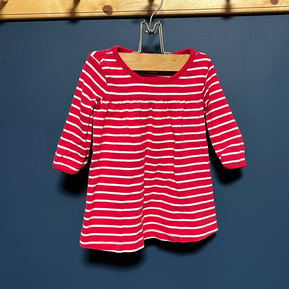 Hanna Andersson Striped Dress 6-12 months